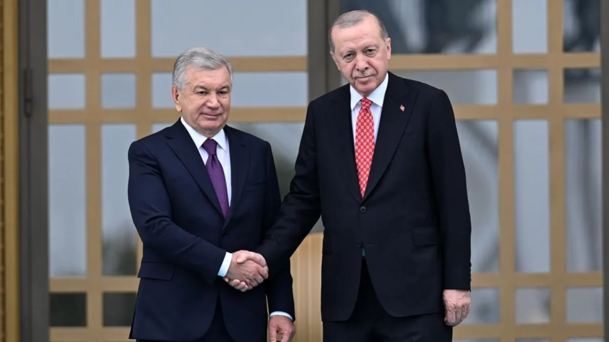 Erdoğan Meets Uzbekistan’s Mirziyoyev in Ankara Ahead of Bilateral Deal Signing