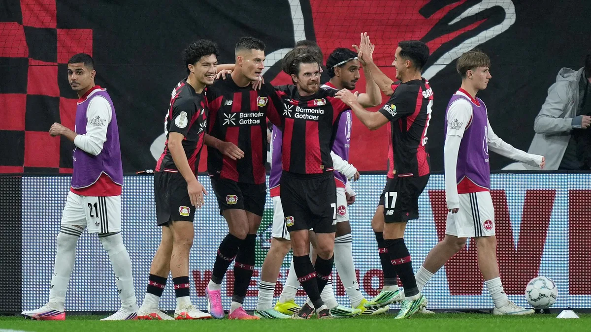 Bayer Leverkusen Comes Back from 2-0 Down to Beat Nürnberg in DFB-Pokal