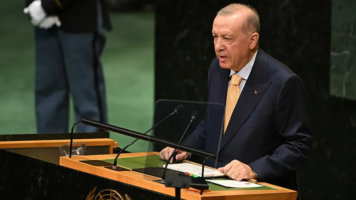 İsrail Delegasyonu, Erdoğan'ın Gazze Konuşması Sırasında BM'yi Terk Etti