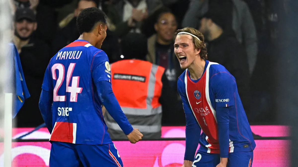 Le PSG bat Lyon 2-0 et prend la tête de la Ligue 1, Godts buteur et passeur