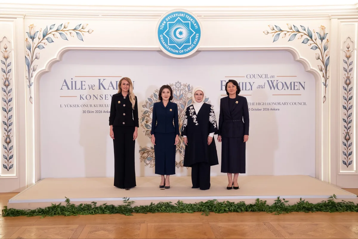 Emine Erdoğan Says Turkic Family and Women Council Aims for Lasting Cooperation