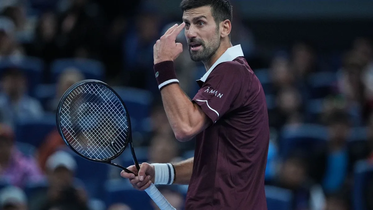 Daniil Medvedev Disqualified, Novak Djokovic Advances to Beijing Final
