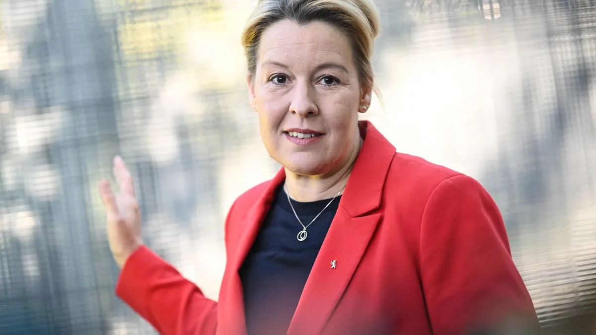Franziska Giffey weigert zich aan te sluiten bij coalitieoverleg in Berlijn met de Groenen en Die Linke