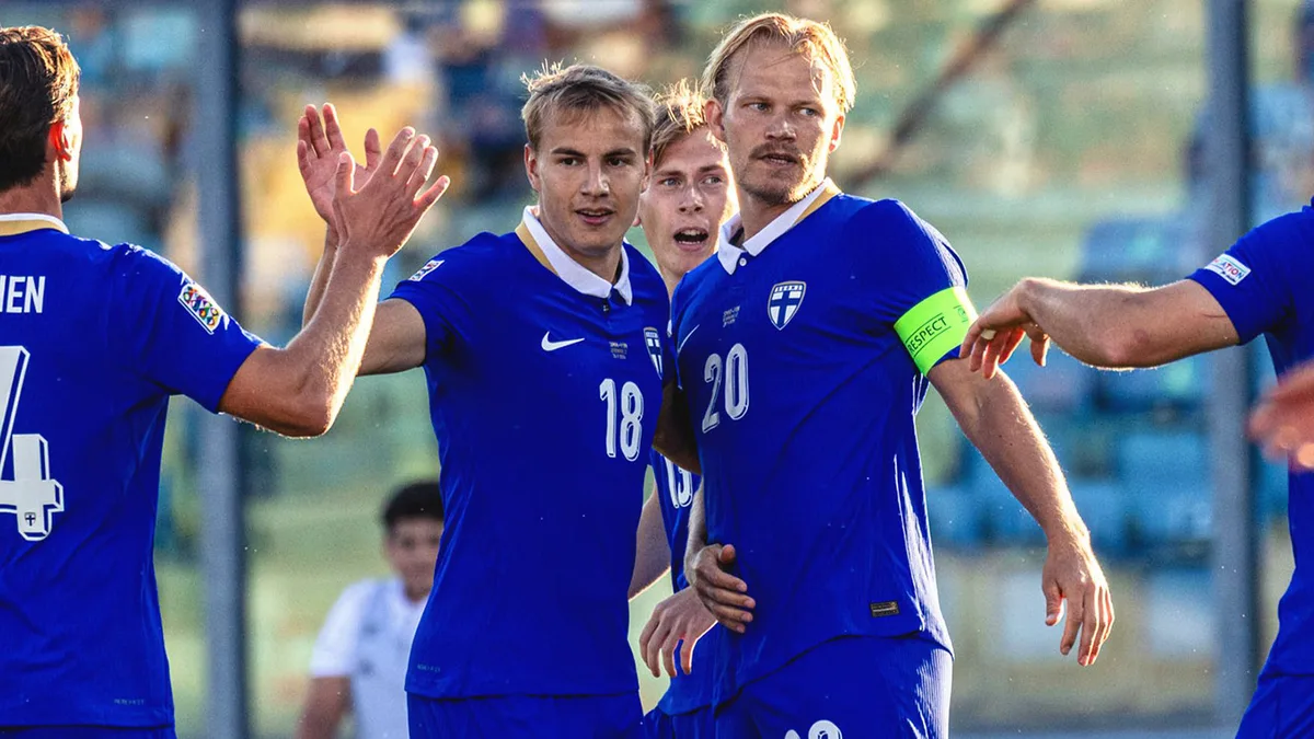 Finland Defeats San Marino 7-0 in UEFA Nations League Match