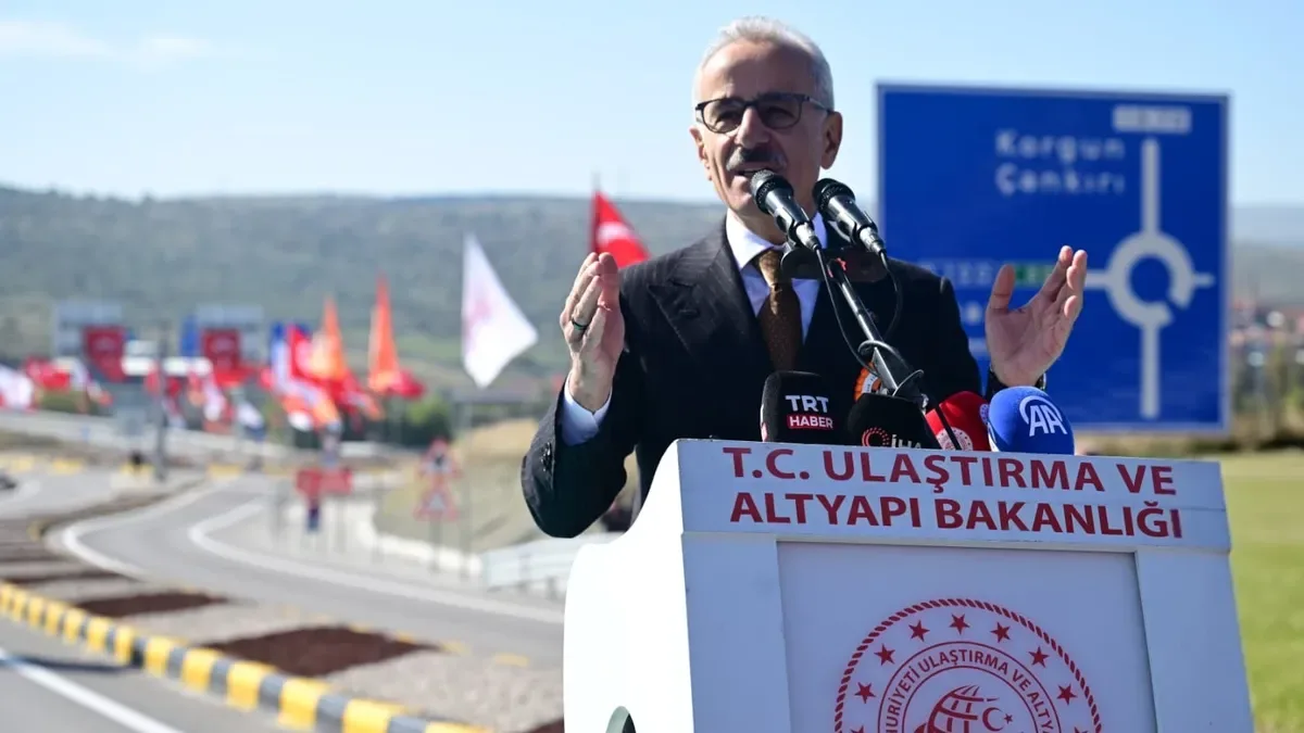Korgun-Kurşunlu Road Opens in Çankırı, Cutting Travel Time to 24 Minutes