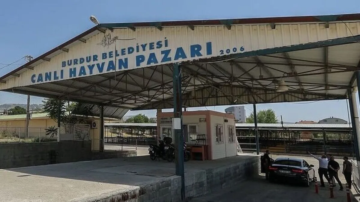 Marché aux bestiaux de Burdur temporairement fermé en raison de la fièvre aphteuse