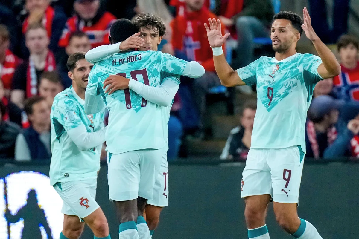 Le Portugal bat la Norvège 2-1 lors d'un match de la Ligue des Nations