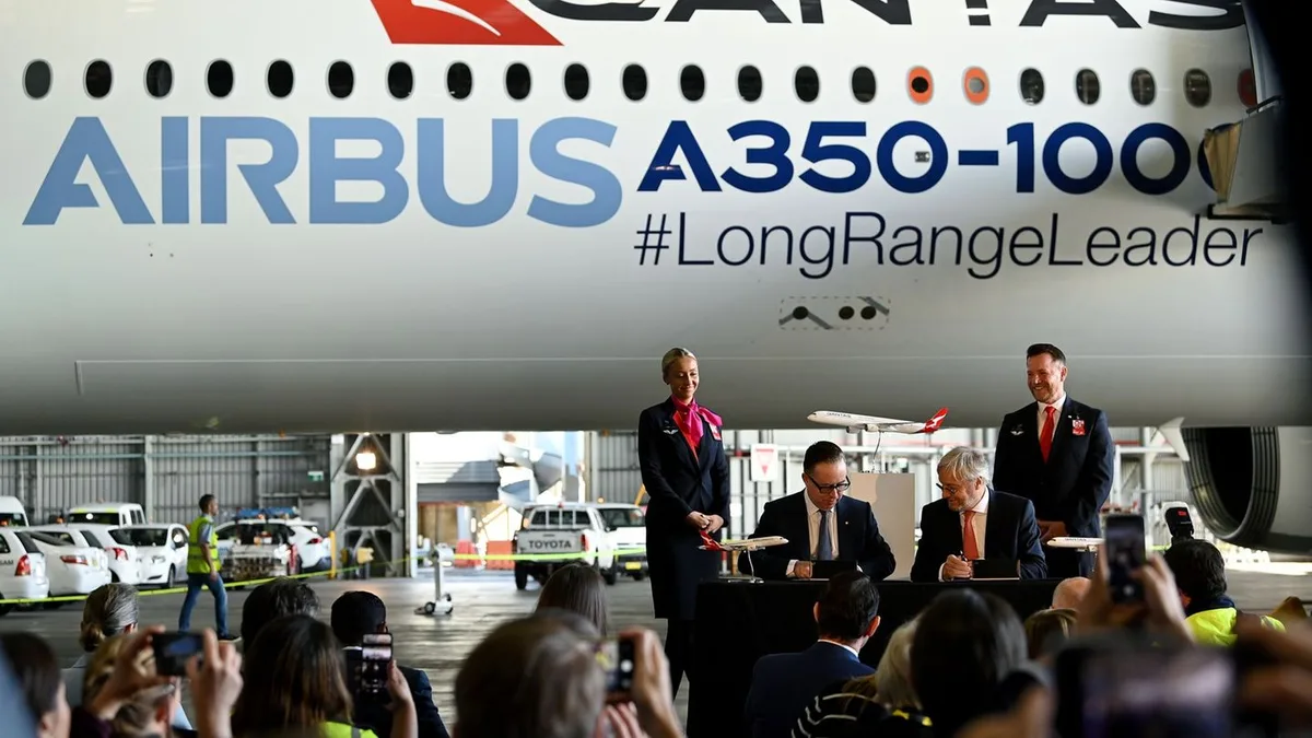 Qantas lancerà voli diretti da Sydney a New York nel 2028