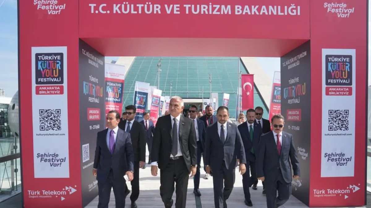 Ankara Kültür Yolu Festivali 518 Etkinlikle Başladı
