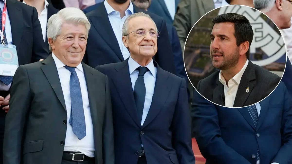 Real Madrid President Florentino Pérez angered by rival Enrique Riquelme's presence at Atlético match