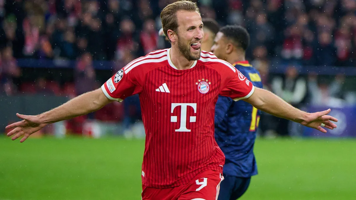 Harry Kane trifft und legt auf: Bayern spielt 2:2 gegen Arsenal