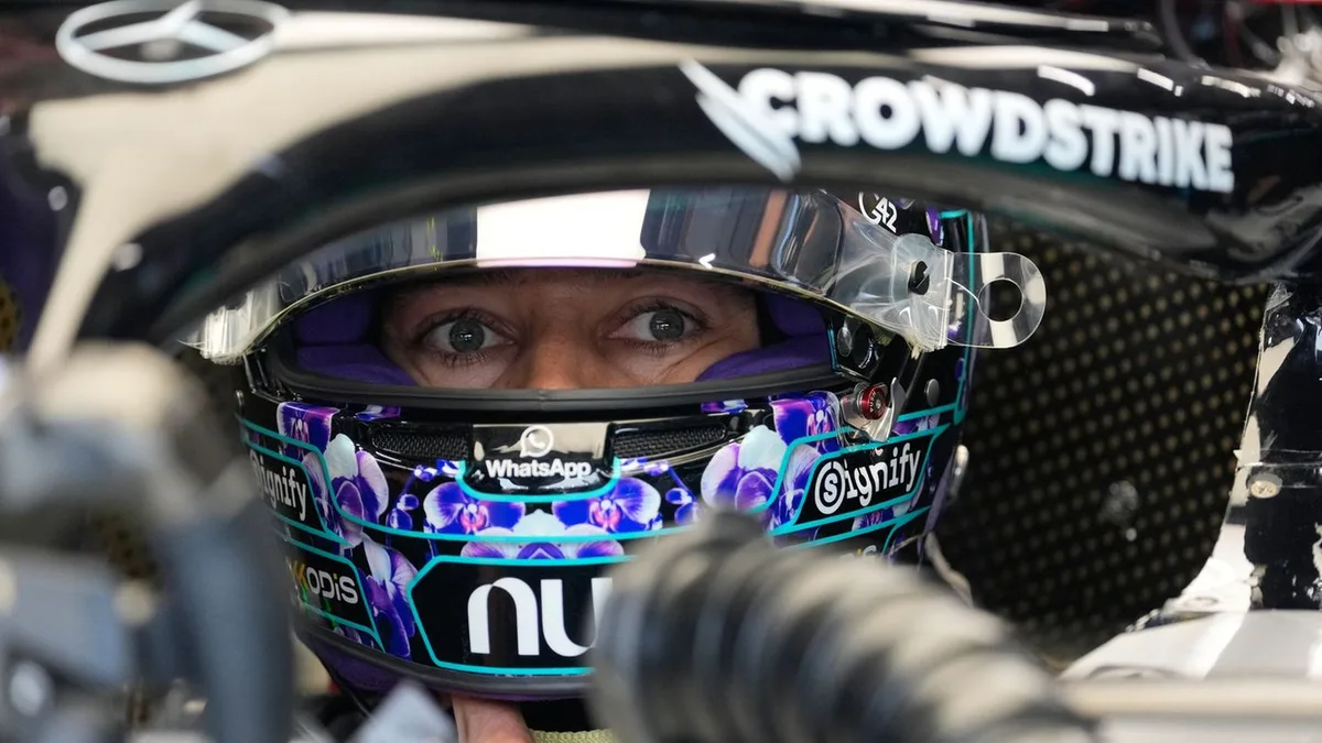 George Russell guida la sessione di Formula 1 a Singapore, mentre Nico Hülkenberg rientra ai box per un guasto