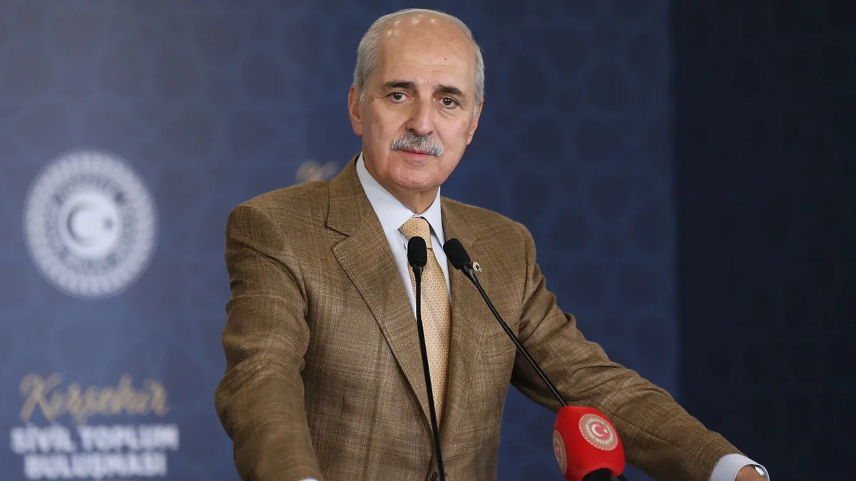 Il presidente del Parlamento turco Numan Kurtulmuş affronta le speculazioni sulle elezioni anticipate