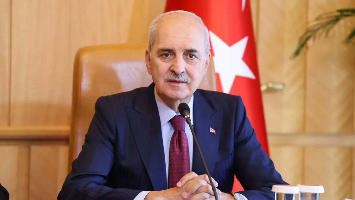 Numan Kurtulmuş Says Turkey’s ‘Terror-Free’ Process Is Progressing Smoothly