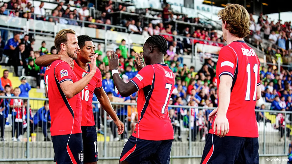 Engeland verslaat Kroatië met 7-0 en veroorzaakt grootste thuisnederlaag