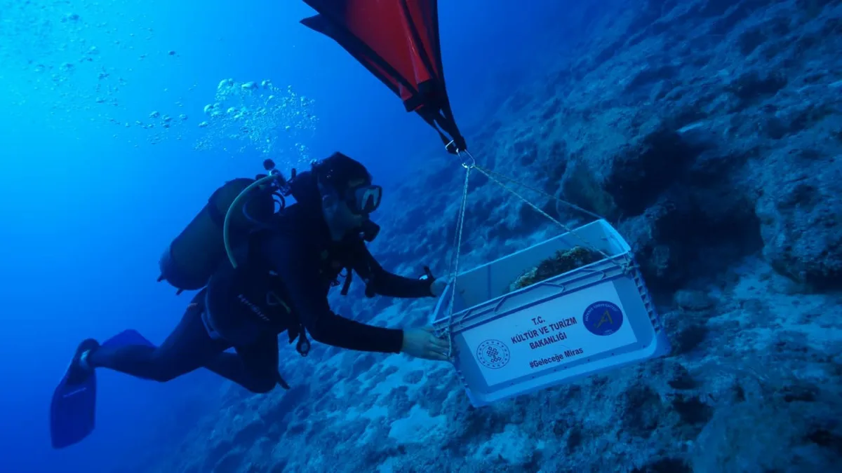Des traces d’une épave antique découvertes près de Kekova, en Turquie