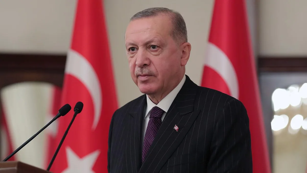 Erdoğan betuigt zijn medeleven aan de familie van soldaat Yusuf Sait Ünlü