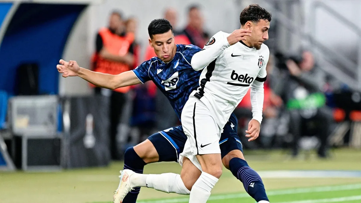Beşiktaş besiegt Hoffenheim im Europa-League-Spiel mit 3:2