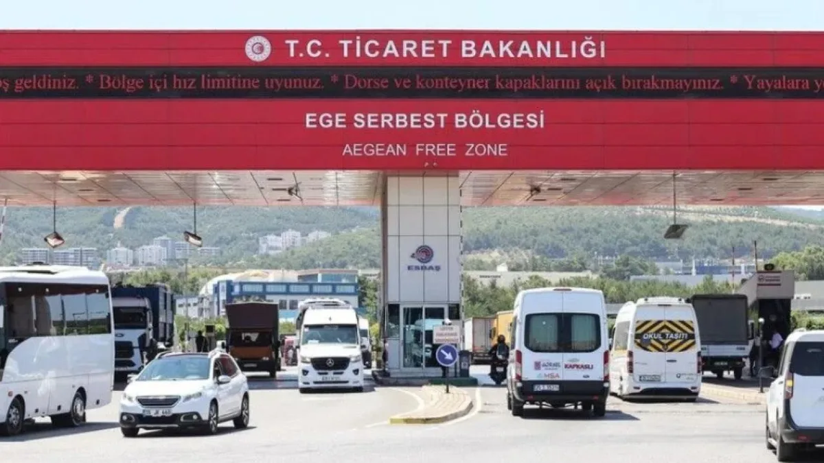 Turkse vrije zones exporteren in de eerste negen maanden voor 9,8 miljard dollar, een stijging van 6,3%