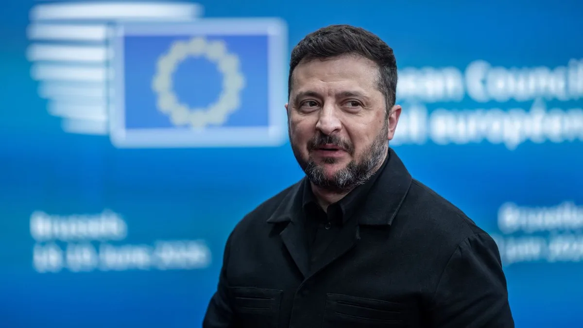 Zelenskyy Meets EU Leaders as Ukraine Faces Funding Gap and Starlink Dispute
