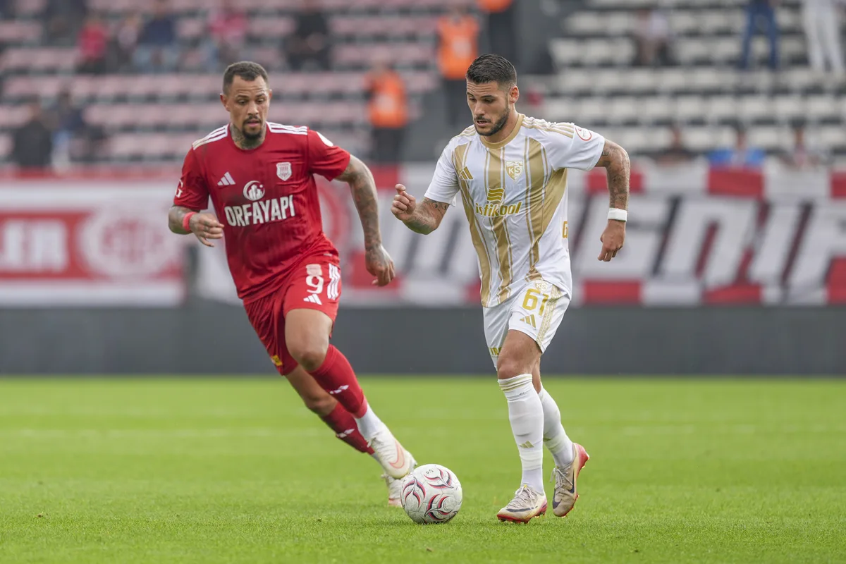Pendikspor and Kayserispor Draw 2-2 in Trendyol 1. Lig Match