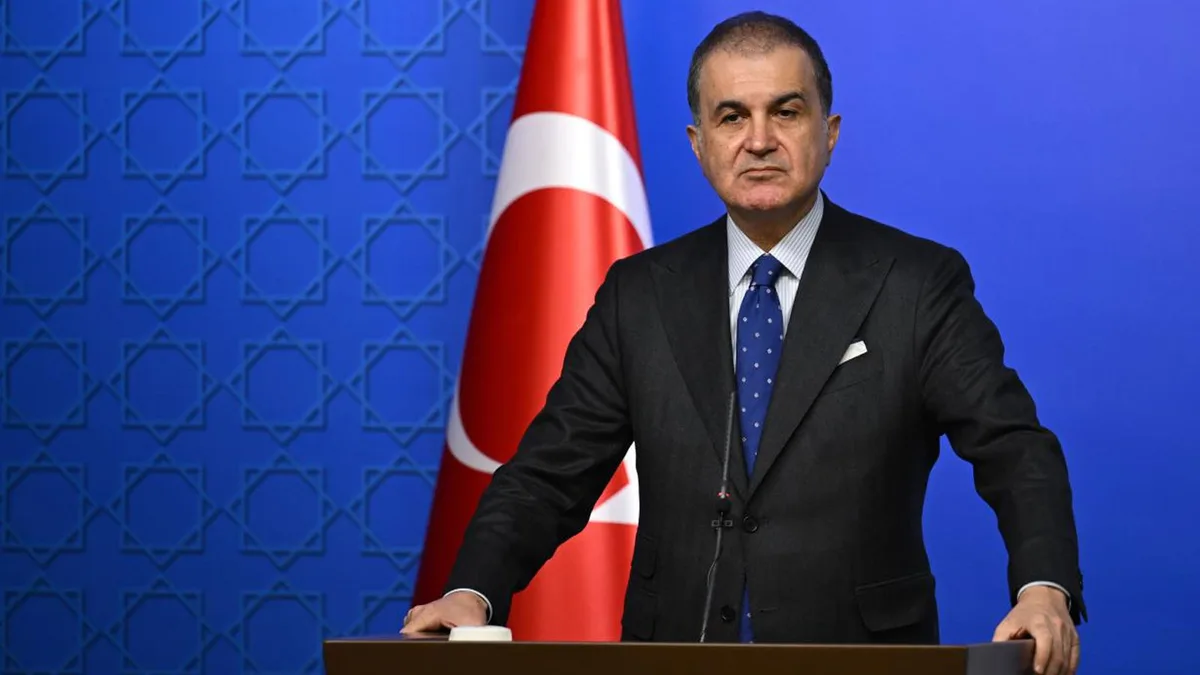 AK Party Spokesperson Ömer Çelik Rebukes Özgür Özel Over Erdoğan Remarks
