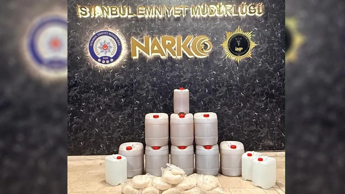 İstanbul'da Operasyonda 272,45 Kilogram Uyuşturucu Ele Geçirildi