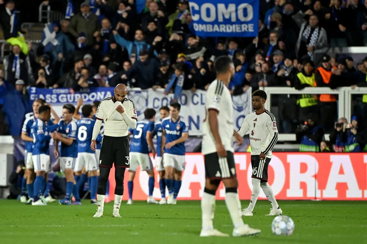 Manchester United lose 4-1 to Como in Champions League as crisis deepens