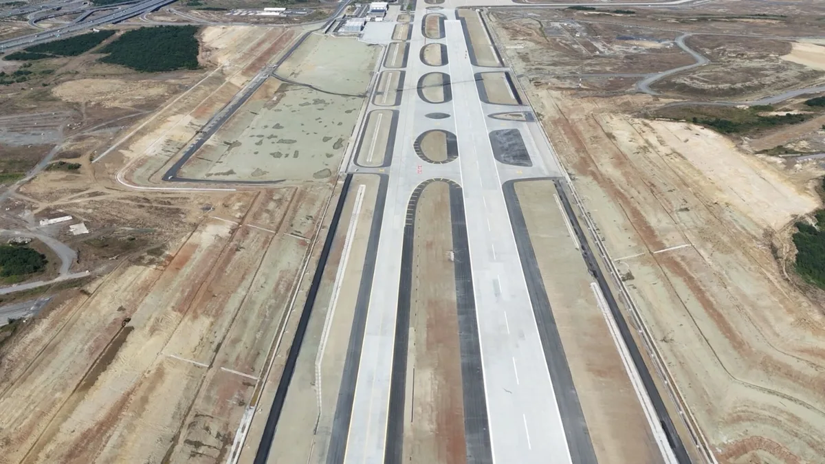 Vierde start- en landingsbaan van luchthaven Istanbul bespaarde in één maand circa 284 ton brandstof