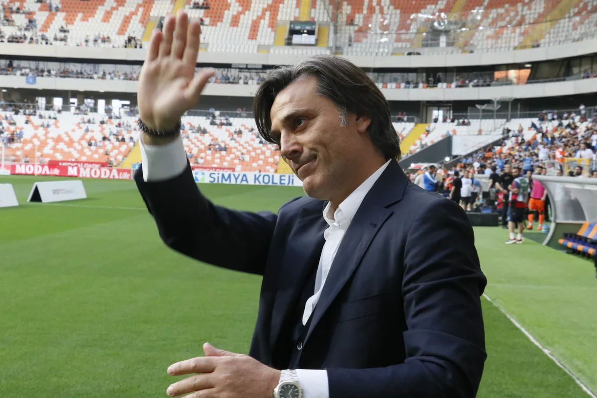 Adana Demirspor ringrazia Vincenzo Montella per aver rinunciato a un credito di 330.000 euro
