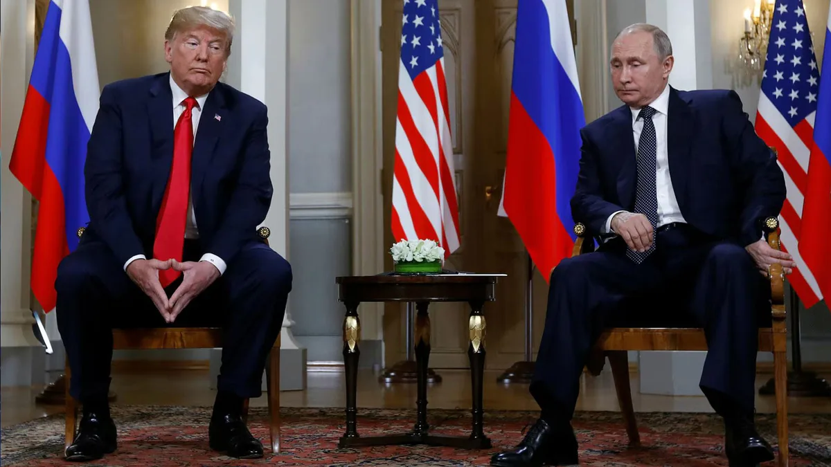 US Plan Reportedly Weighs Easing Russia Sanctions and Ukraine Giving Up NATO Bid
