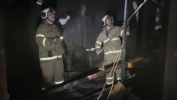 Un incendie éclate dans un manoir de 200 ans à Safranbolu