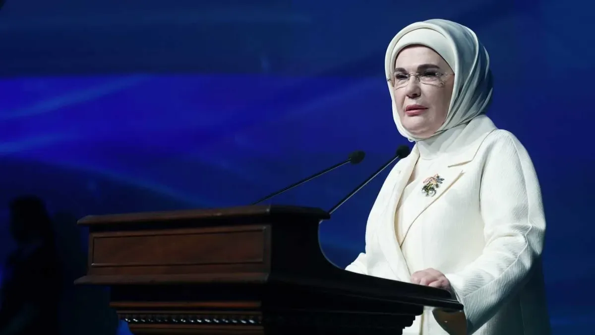 Emine Erdoğan begeht den Tag der Republik Türkei mit einer Botschaft der Einheit und des Nationalstolzes