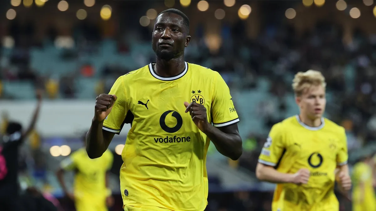 Serhou Guirassy trifft doppelt, Borussia Dortmund schlägt Sabah FK in der Champions League mit 2:1