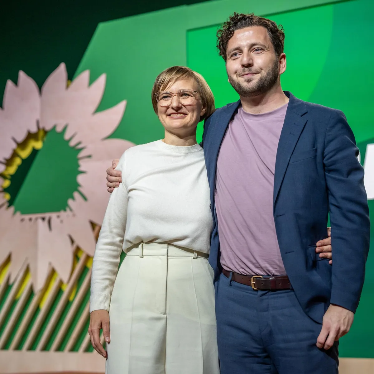 Franziska Brantner et Felix Banaszak brigueront un second mandat à la tête des Verts