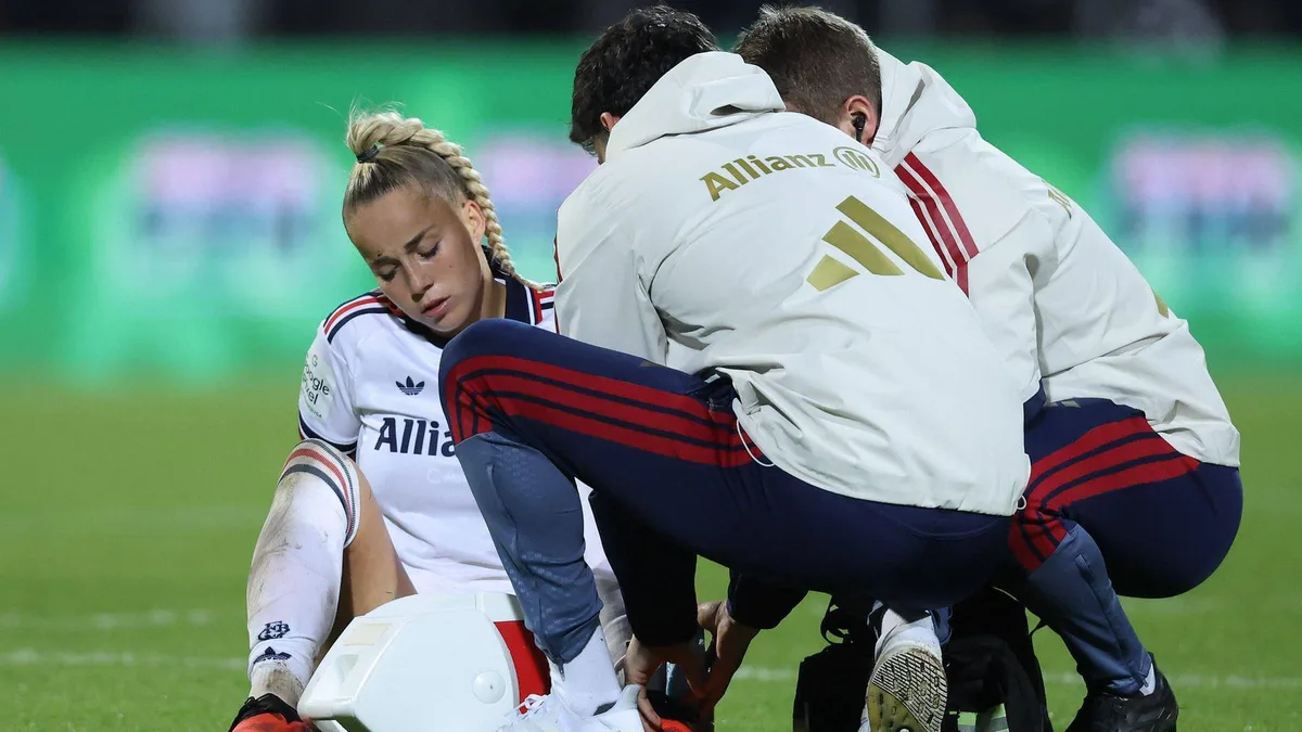 Giulia Gwinn del Bayern Múnich lesionada, se perderá próximos partidos