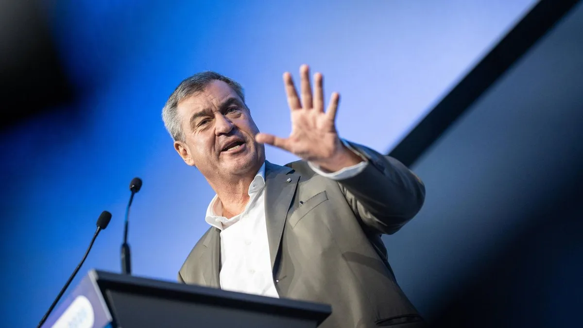Markus Söder will die Finanzierung von AfD- oder linksgeführten Ländern blockieren