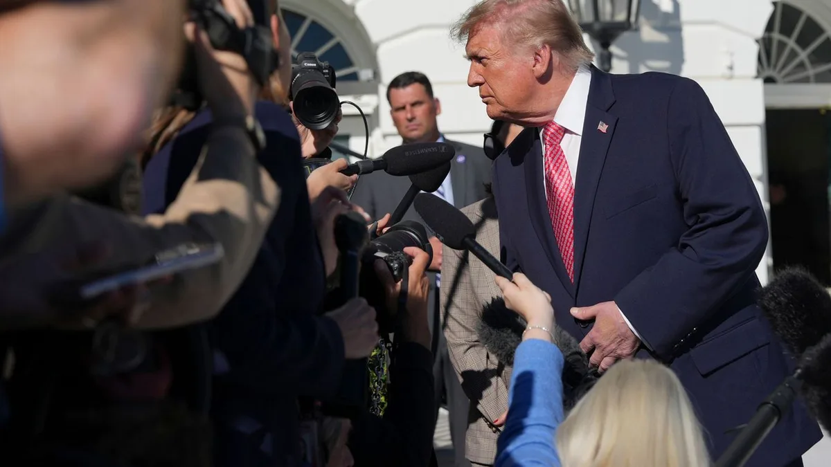 Trump dice que EE. UU. ha dado mucho a Ucrania y no ha recibido nada, en medio de informaciones sobre la ayuda