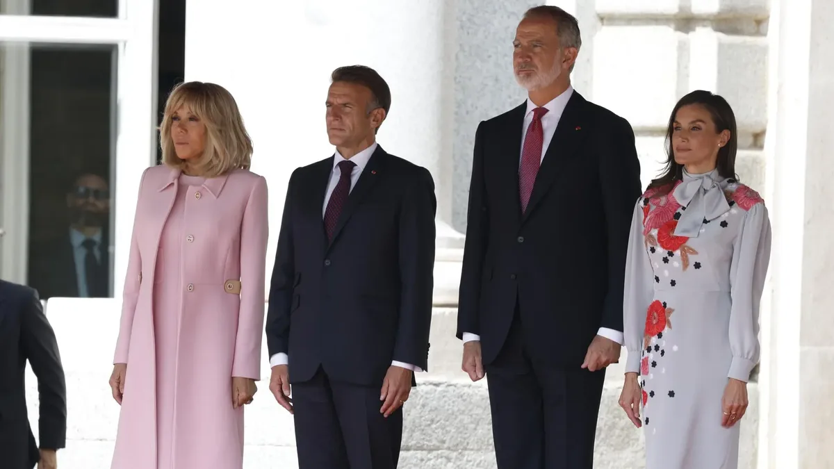 Emmanuel Macron beginnt ersten Staatsbesuch in Spanien seit 2009