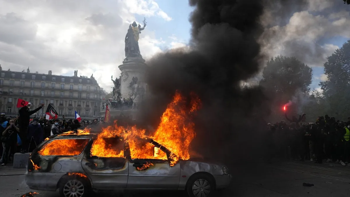Les manifestations contre la vie chère dégénèrent dans plusieurs villes françaises