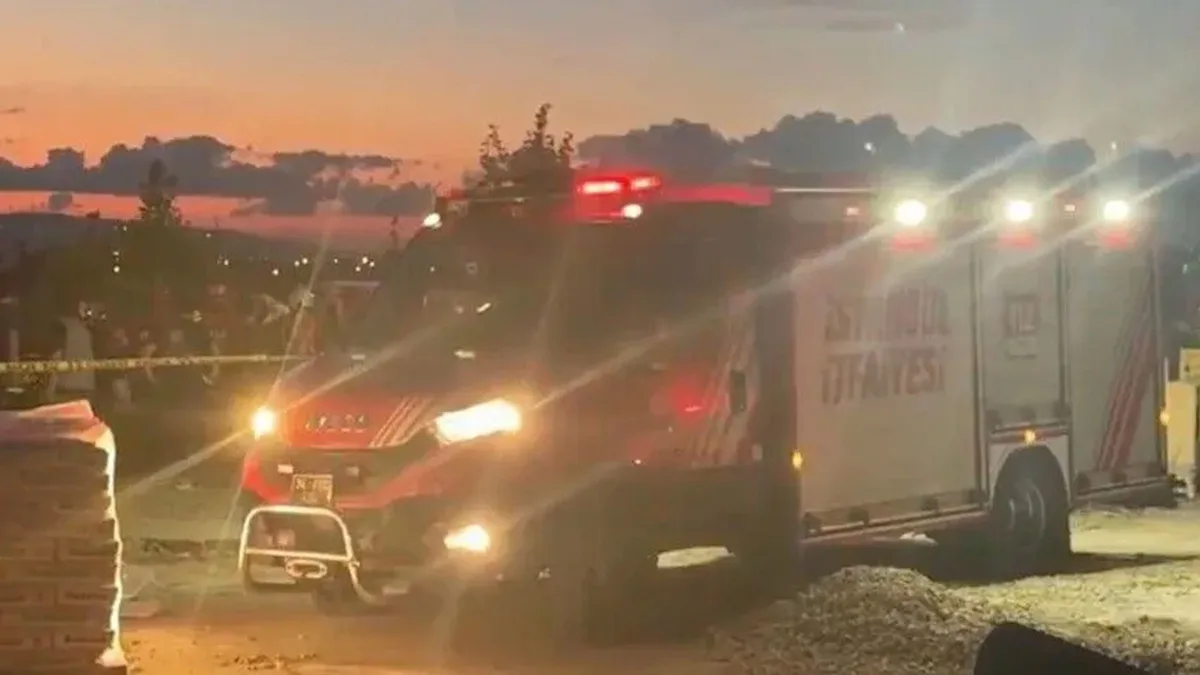 Aardverschuiving op bouwplaats Istanbul, twee werknemers vast