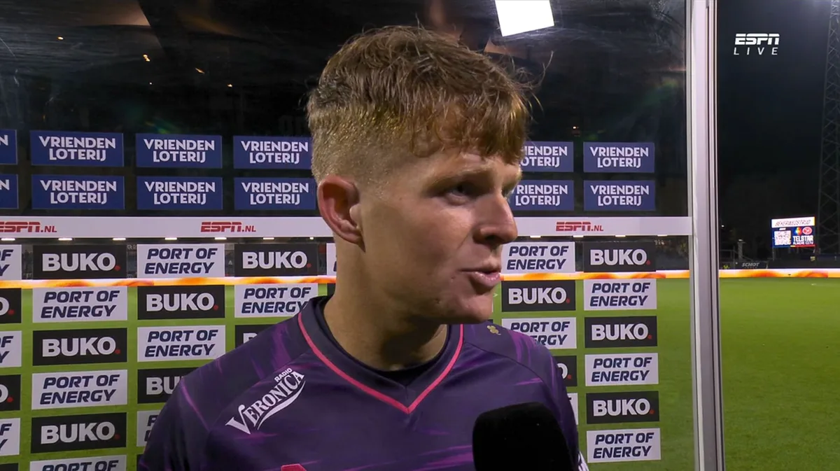 Telstar Keeper Ronald Koeman Jr. Criticizes Penalty Decision in 4-3 Loss to Feyenoord