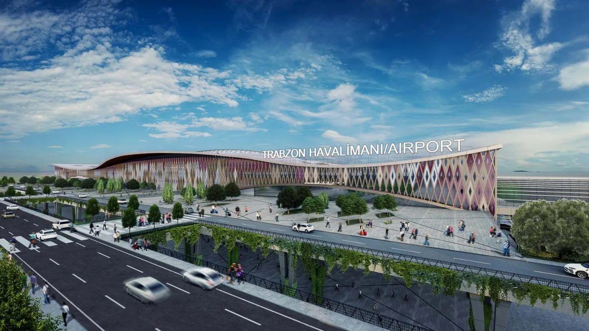 Bouw van nieuwe luchthaven in Trabzon met capaciteit voor 10 miljoen passagiers van start