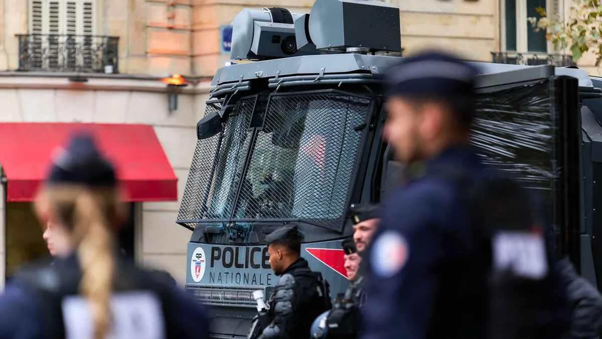 Französische Polizei führt vor dem Protesttag umfangreiche Kontrollen durch