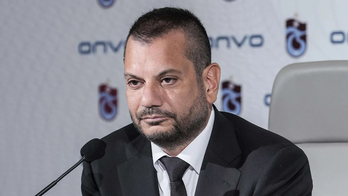 Il presidente del Trabzonspor critica l'arbitraggio dopo la sconfitta contro il Galatasaray