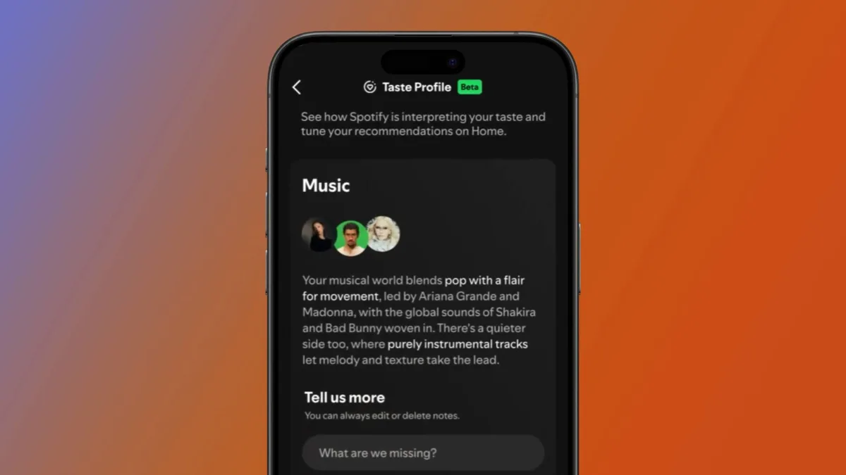 Spotify Launches Taste Profile Feature for US Premium Users