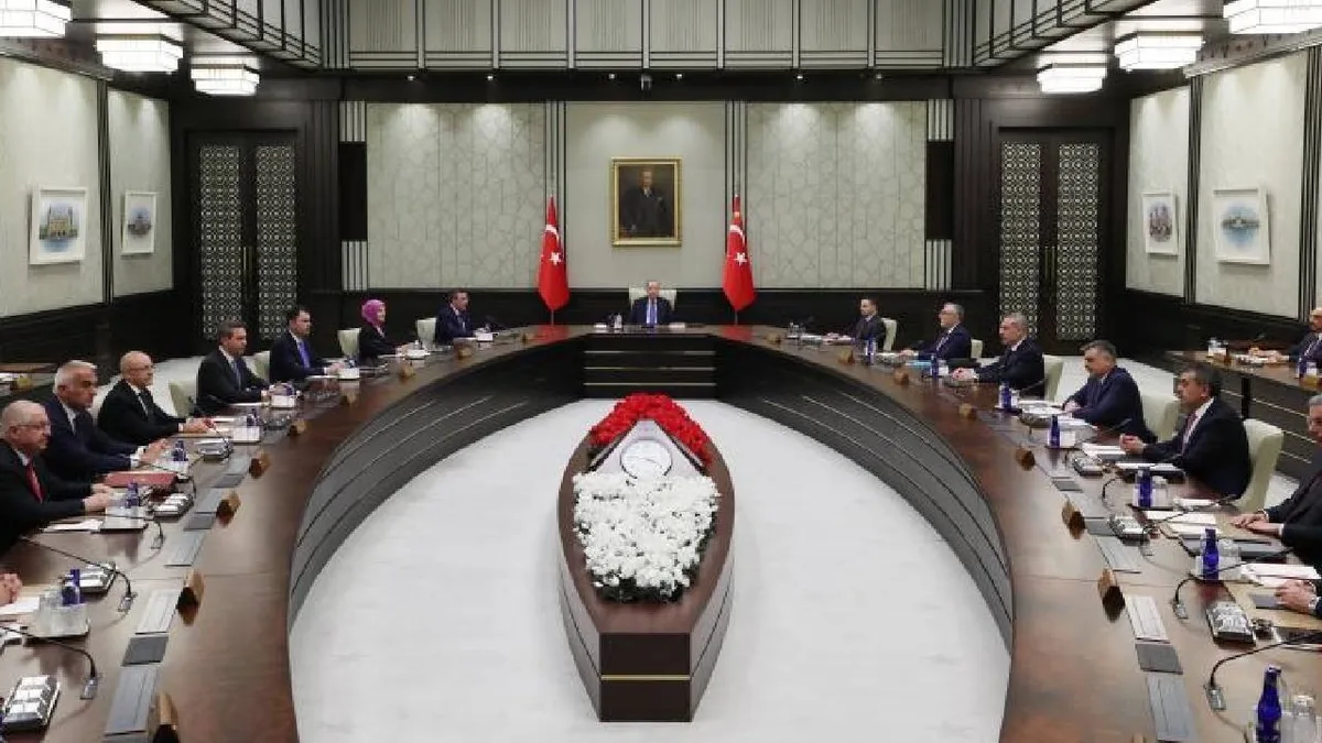 Cabinet Meeting Led by President Erdoğan to Address Key Issues