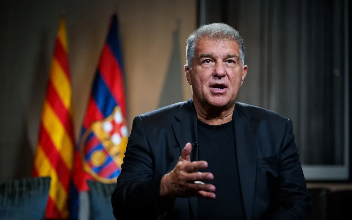 Joan Laporta zegt dat het een eer is voor Barcelona om Galatasaray te treffen