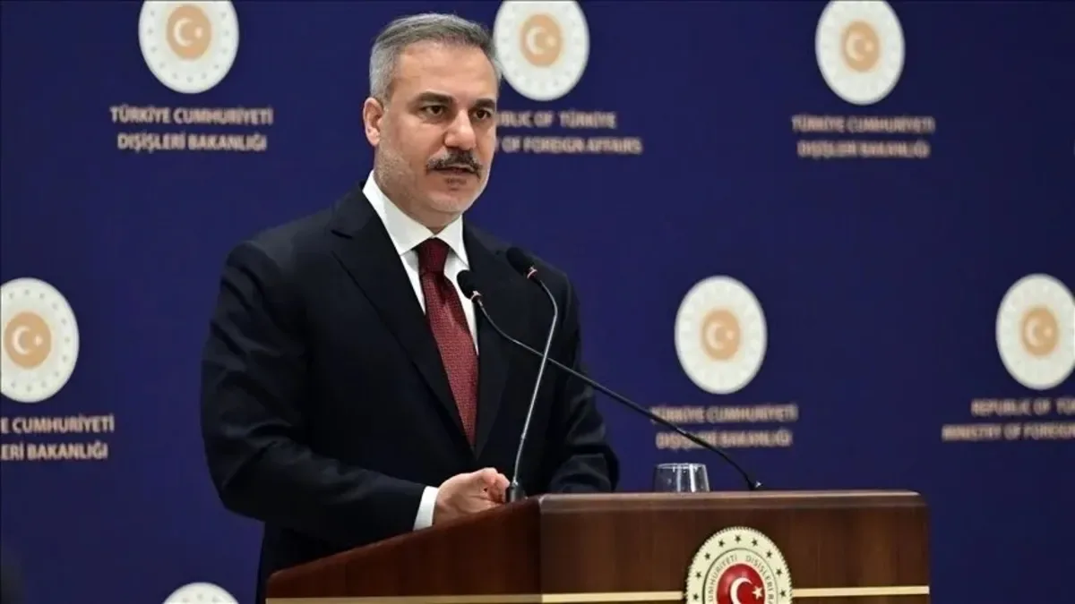 Der türkische Außenminister Hakan Fidan trifft Justizminister Akın Gürlek