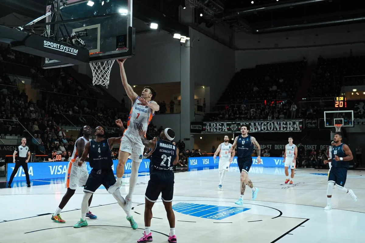 San Pablo Burgos s’incline 89-79 face à Derthona Tortona après un effondrement en seconde mi-temps